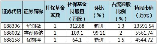 社保基金“掘金”线路曝光！最高涨幅超100% 新进146只股票