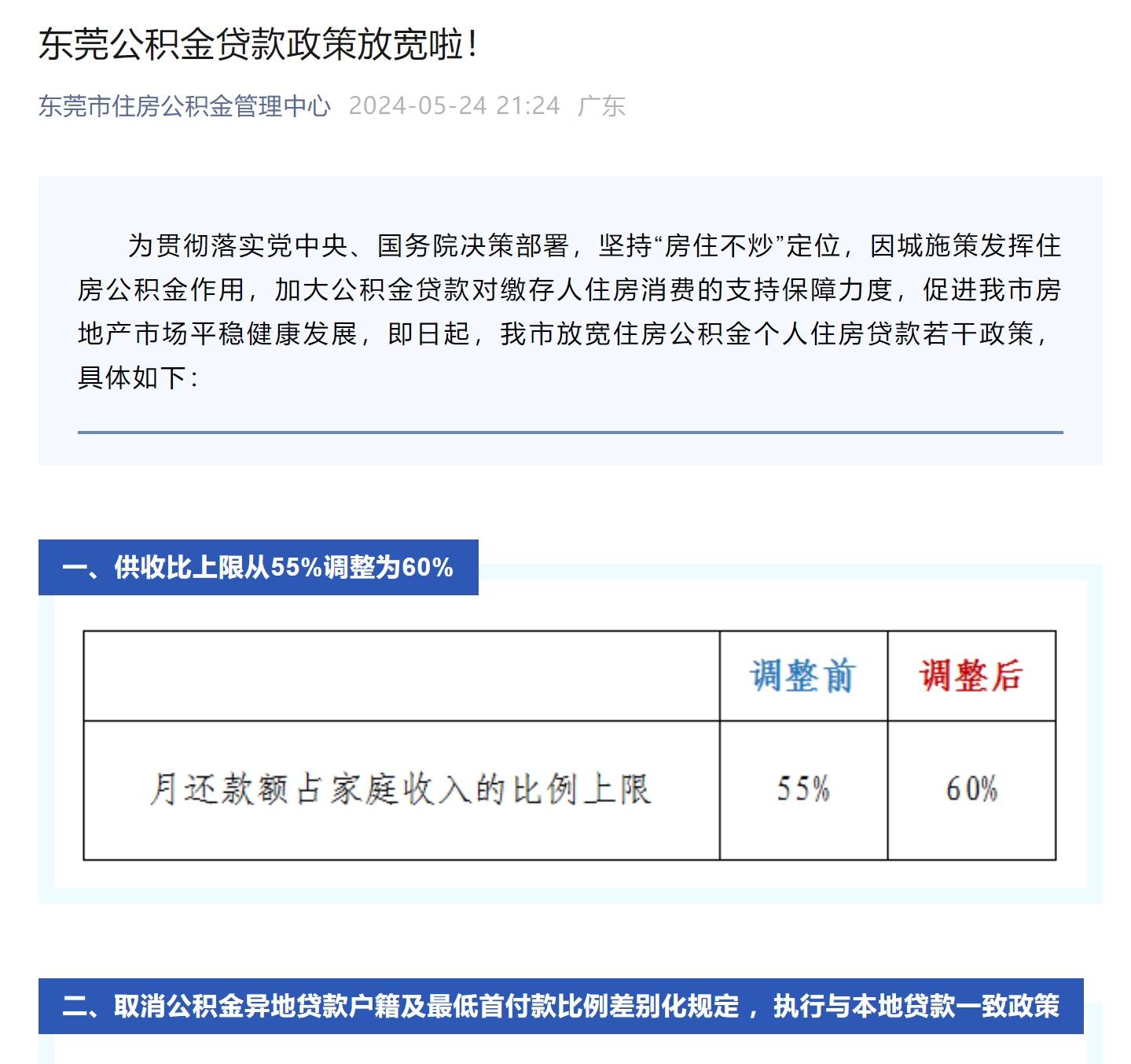 陕西安康公积金新政：二套房首付比降至25%
