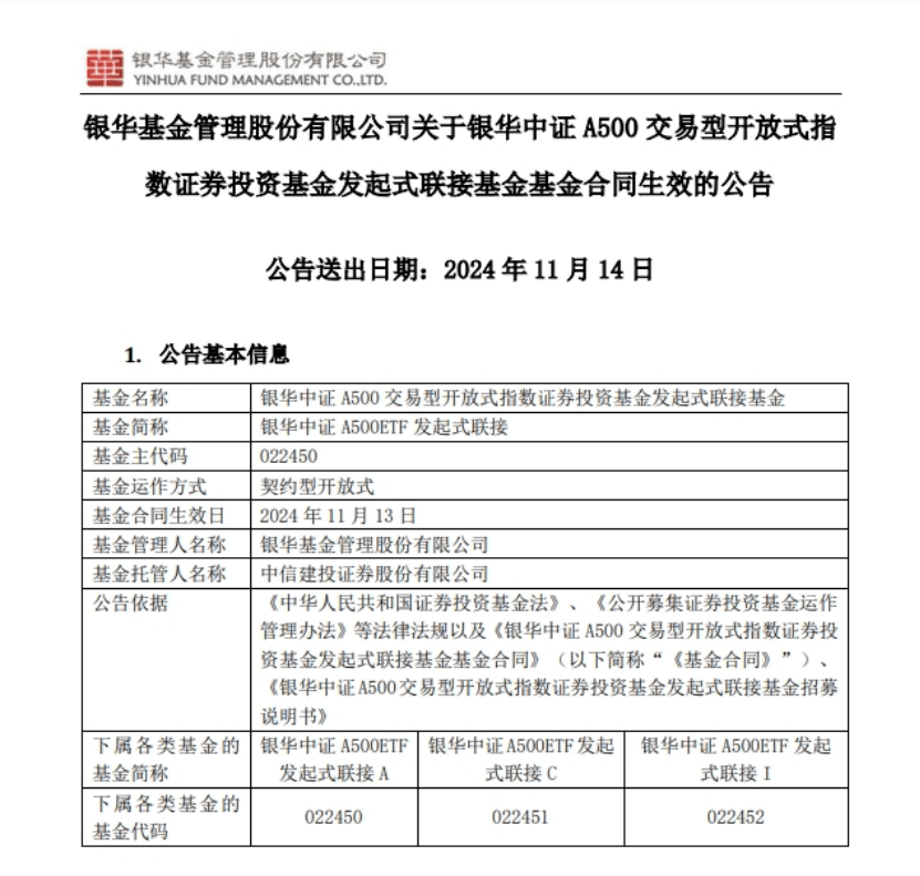 “吸金”停不下来，景顺长城中证A500ETF好在哪里？