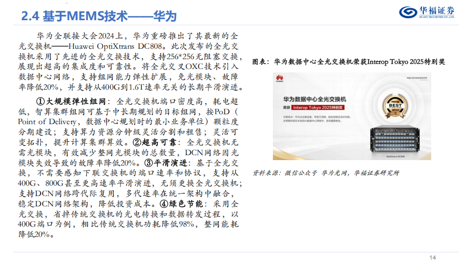 坐上算力C位的OCS光交换机，市场空间有多少？